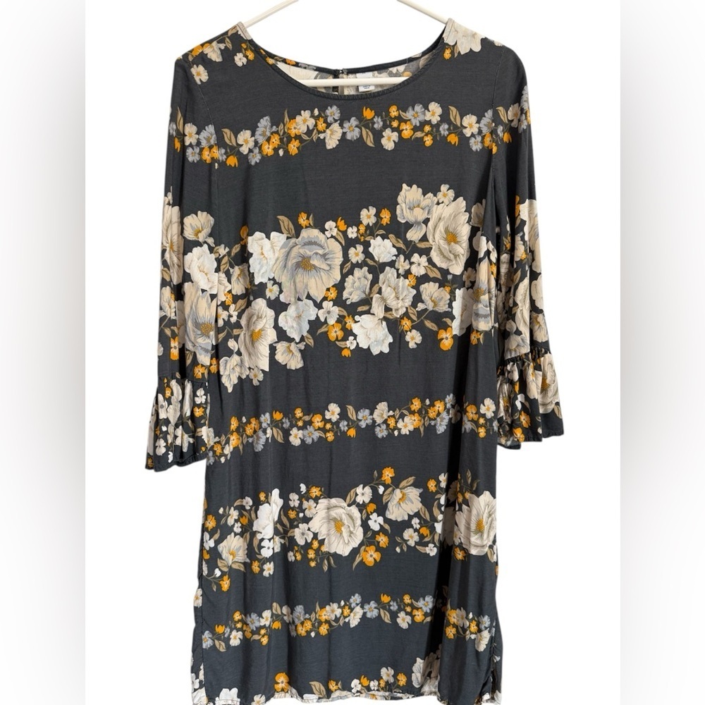 Old Navy Dark Floral Dress